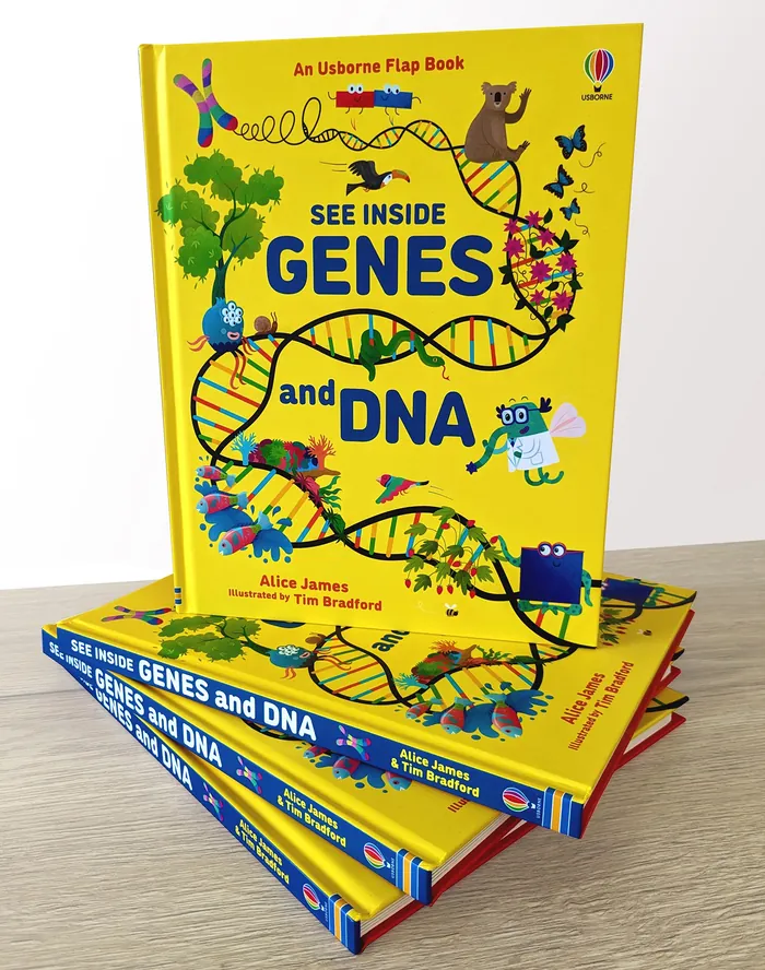 Children's book See Inside Genes and DNA by Tim Bradford and Alix Jane