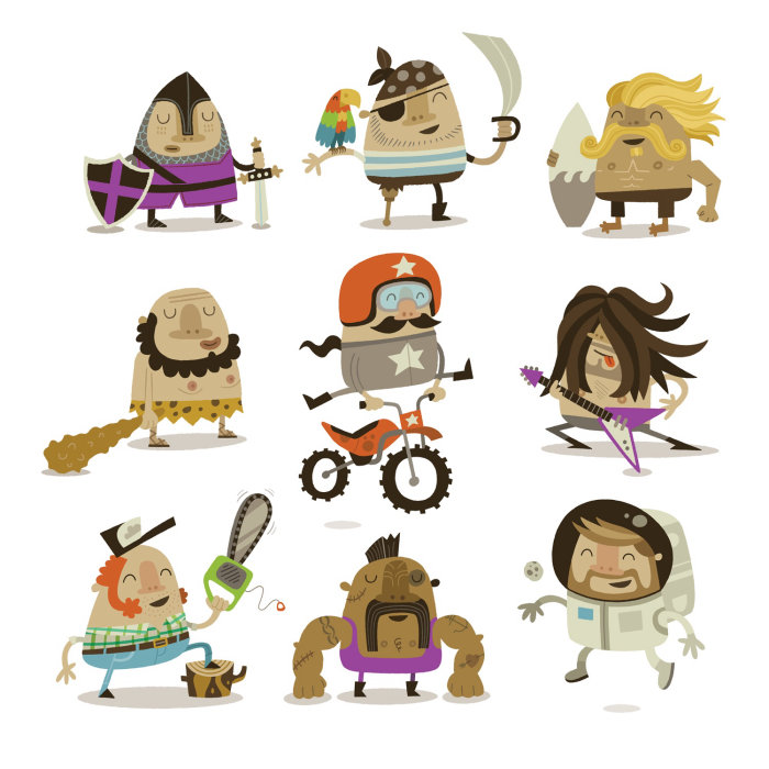People character icons
