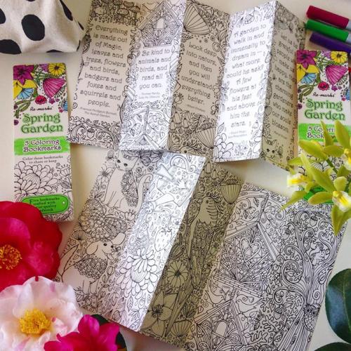 Colouring Bookmarks