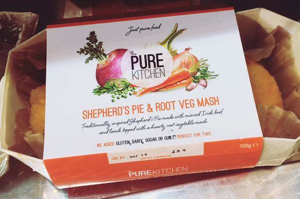 Organic brushwork to Pure Kitchen's packaging