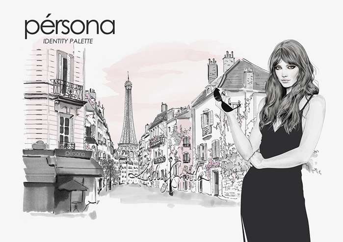 Illustration for Persona Cosmetics