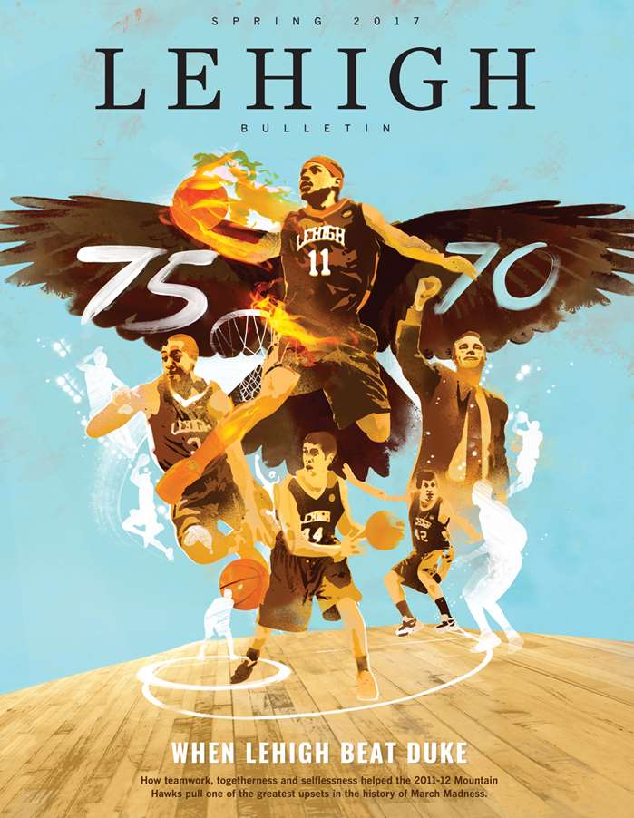 Illustration for Lehigh Yearbook