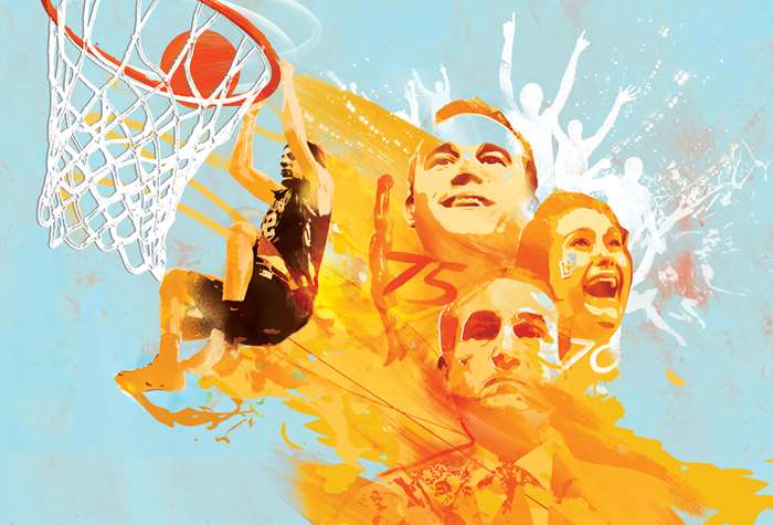 Lehigh Yearbook artwork by Danny Allison
