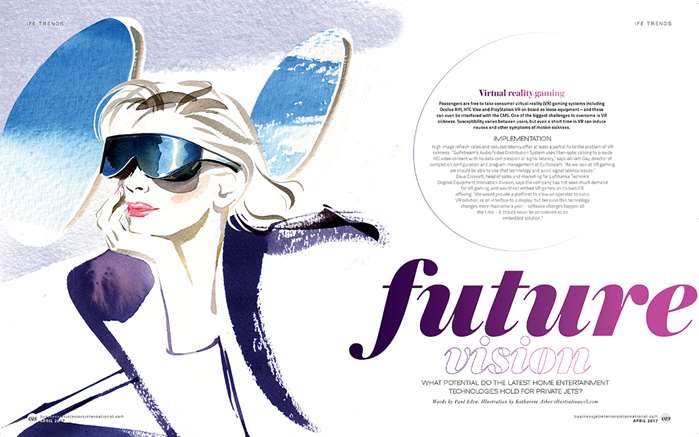 Cover illustration for magazine