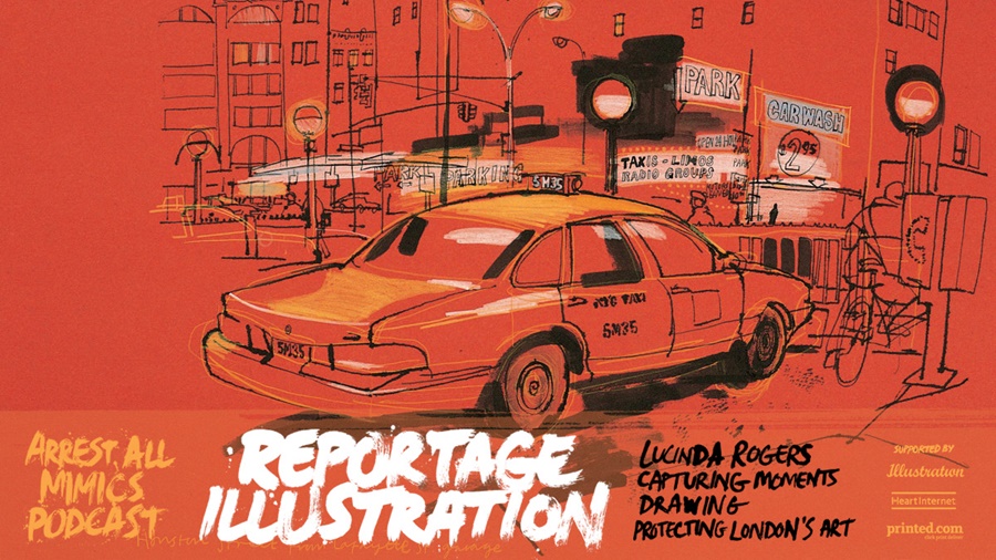 Ben Tallon talks about Reportage Illustration