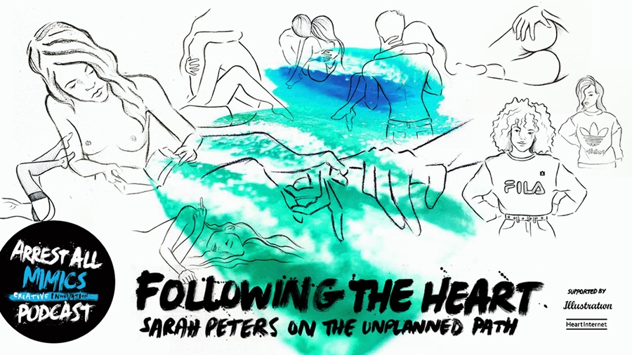 Arrest All Mimics Podcast: Ben Tallon talks with artist Sarah Peters about her unplanned path