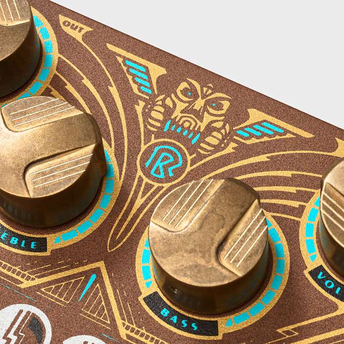 Guitar Pedal Graphic illustration By BoomArtwork