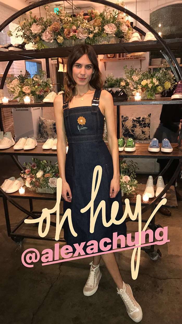 British writer Alexa Chung