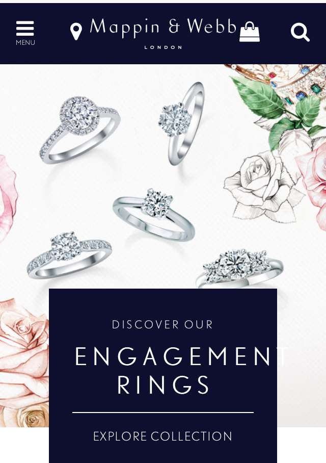 Rings Illustration For Mappin & Webb Jewellery