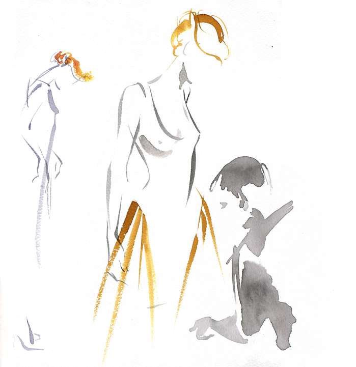 Figurative Illustration By Katharine Asher