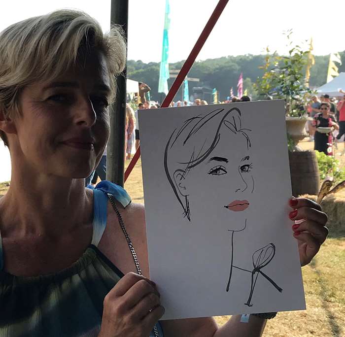 Live Event Drawing at Soho House Festival