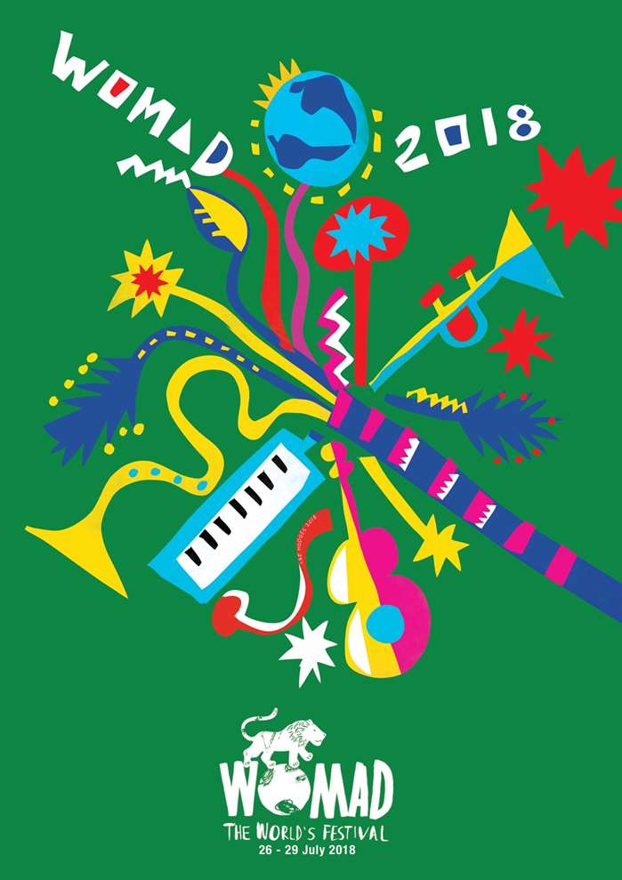 Womad Music T-Shirt Design