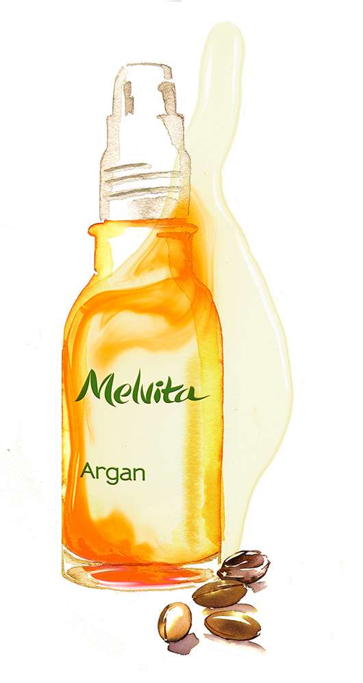 Illustration For Melvita Argan