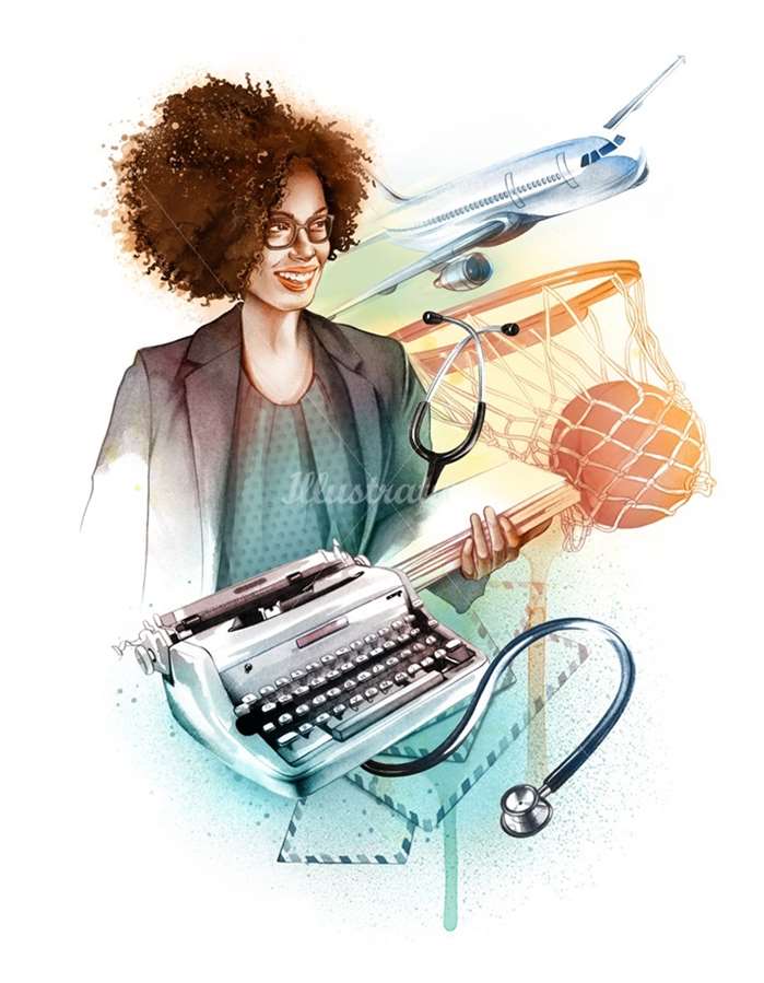 Graffiti Illustration For Brio Magazine