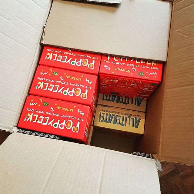 Clarendon's Poppycock Game Boxes