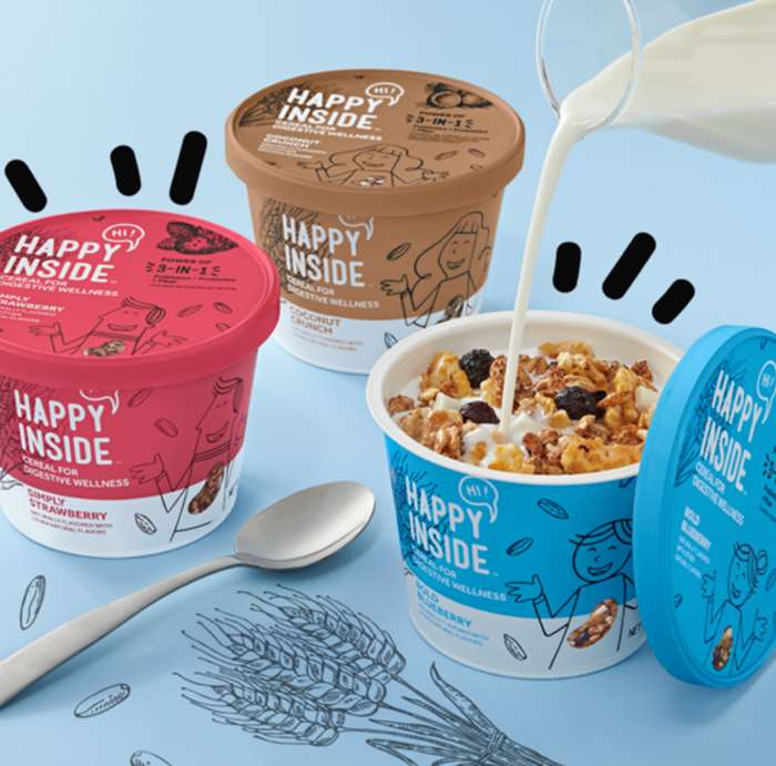 Packaging Artworks For Happy Inside Cereal