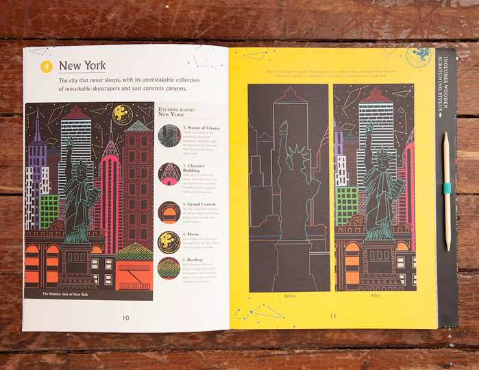 illustration of Statue of Liberty New York City