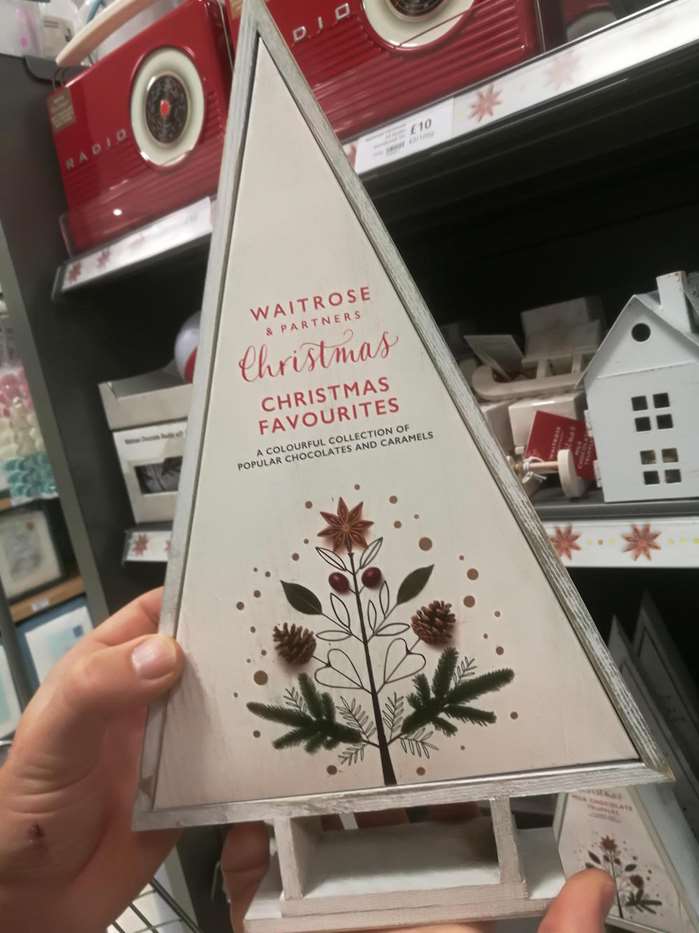 color art on choclate box by Hannah Davies