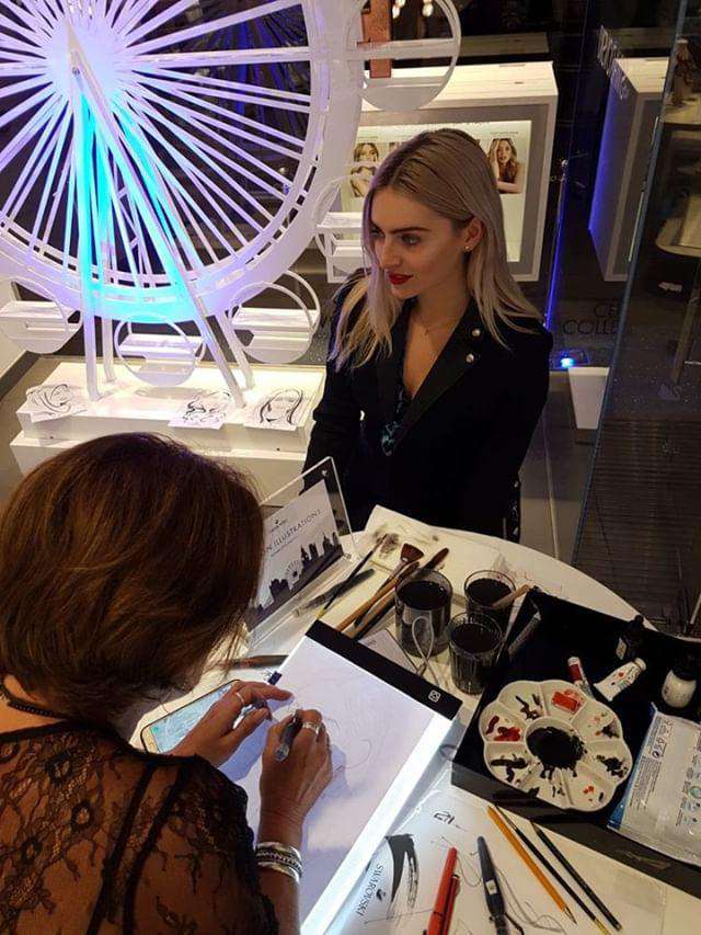 Live Event Drawing by Katharine Asher