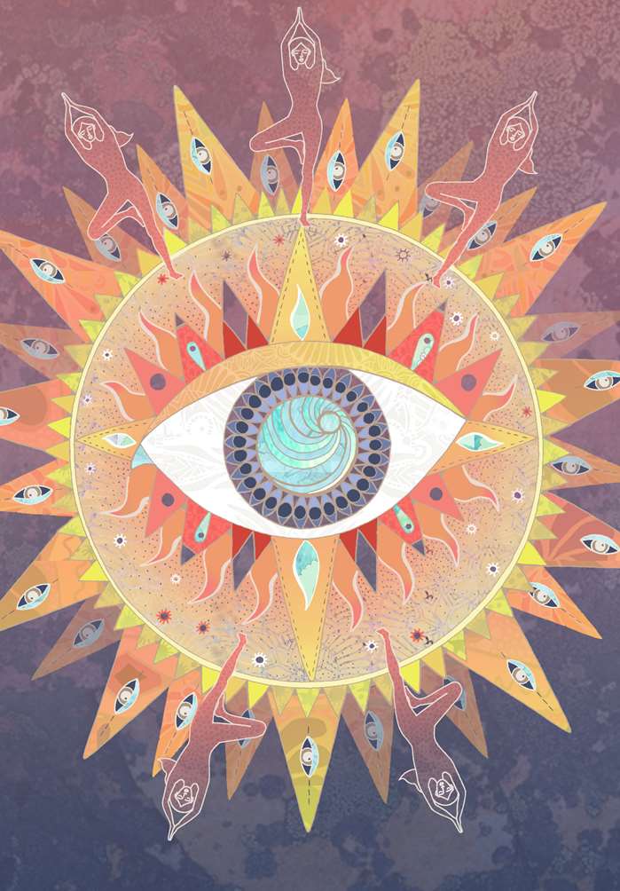 Yoga Pose and chakra points