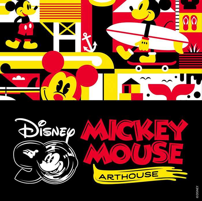 Mickey Mouse artwork by Greg Straight