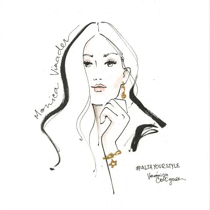portrait of monica vinader's customer