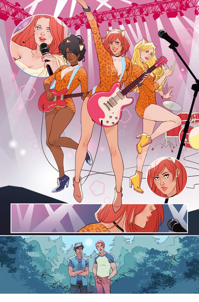 archie girls performing on stage