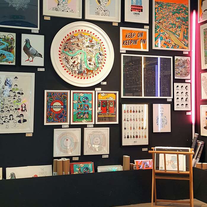 season of victory's art in carnaby street, london