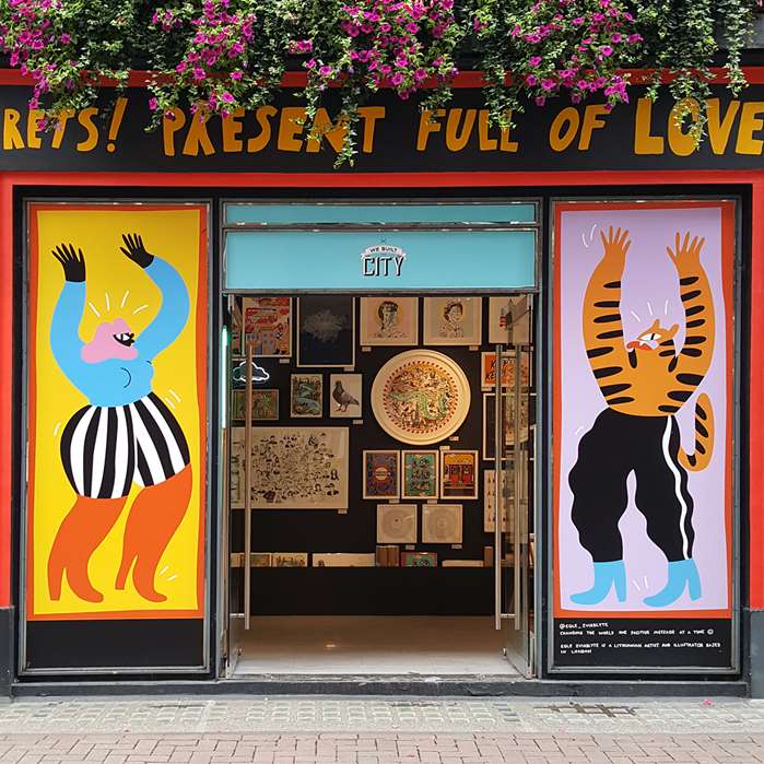 store front of carnaby street, london