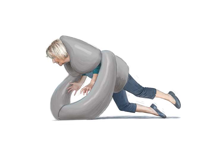 AirBag Jacket For Elderly  100 Automatic Can Be Used Repeatedly Easy to  Use