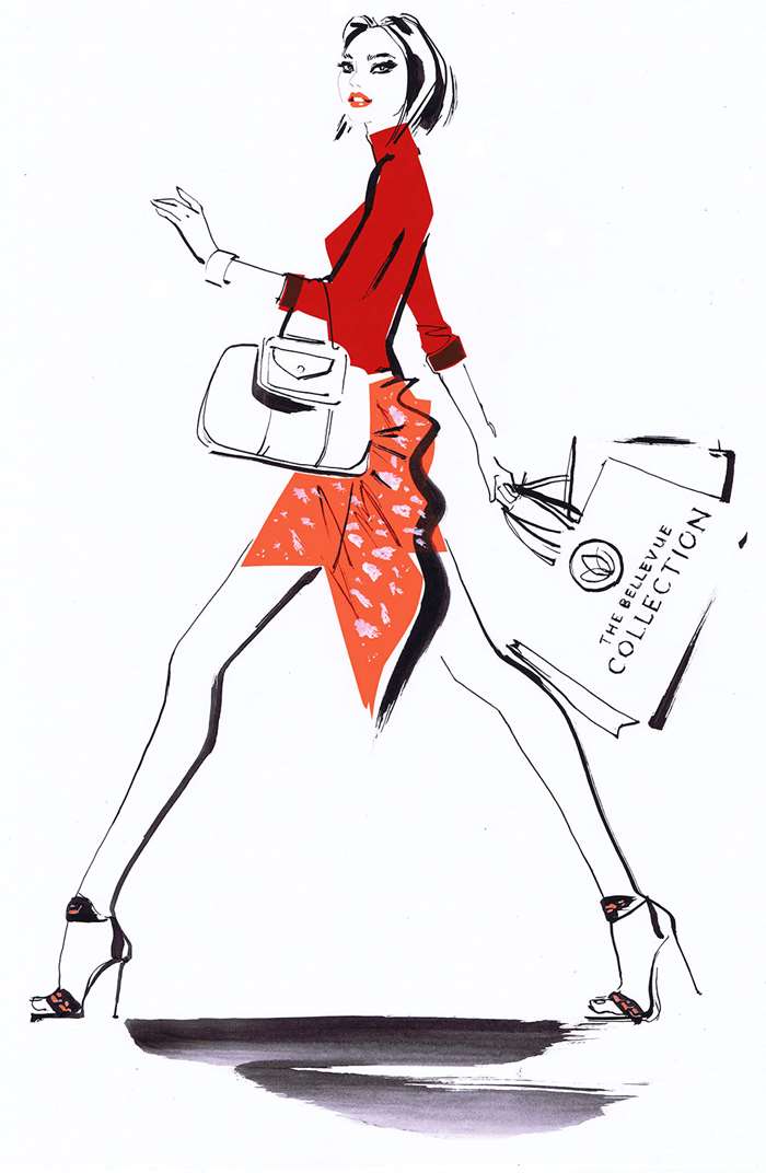 beautiful luxury shopping mall campaign
