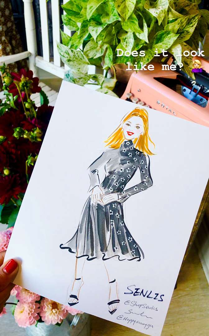 portrait of a customer at senlis' event
