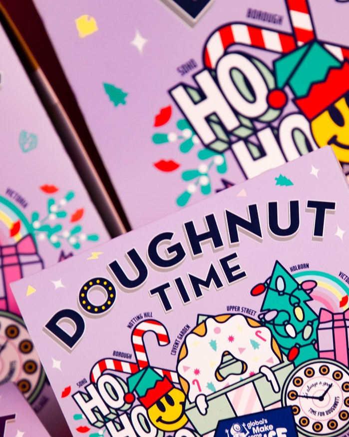 Design box for Doughnut Time