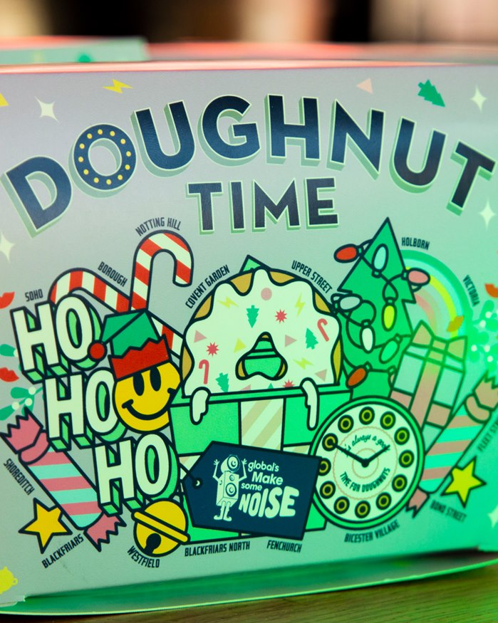 Colorful illustration for packaging