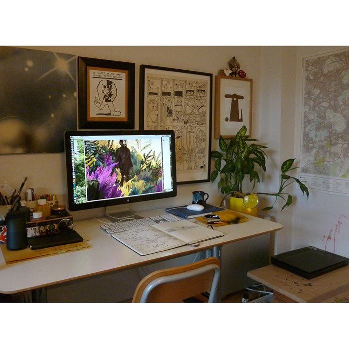Henry McCausland's workstation