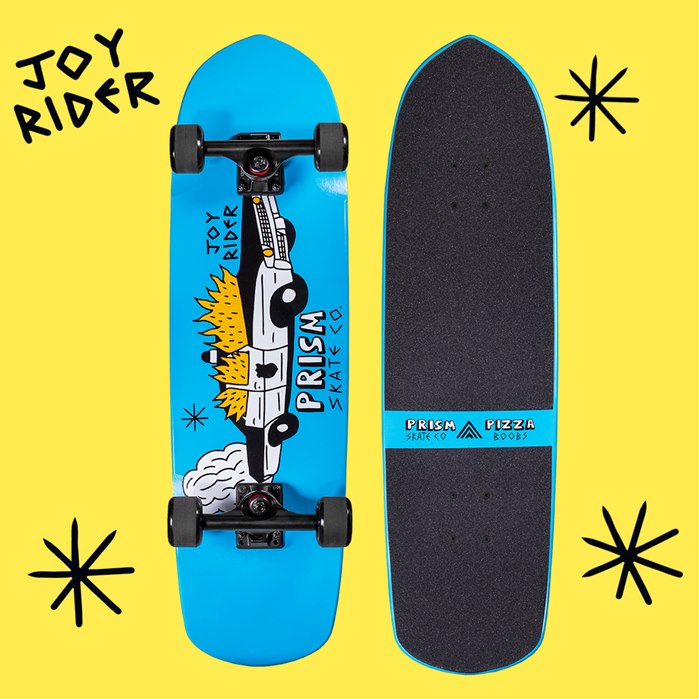 llustration of skateboard by Gabriel Hollington