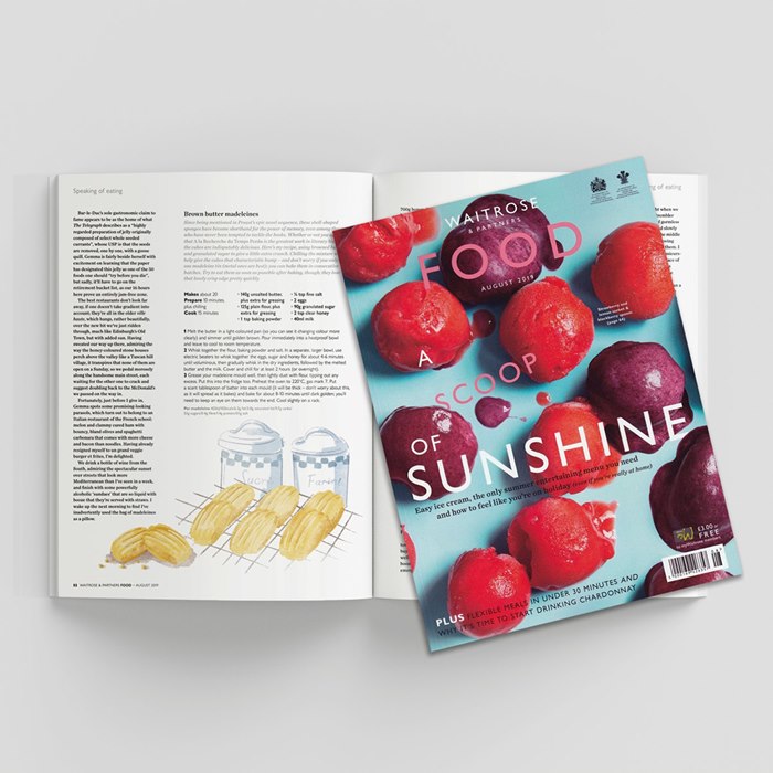 Waitrose Food Magazine for a feature on celebrity chef Felicity Cloake