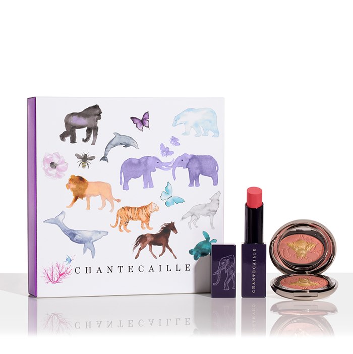 Chantecaille packaging artwork by Jessica Durrant