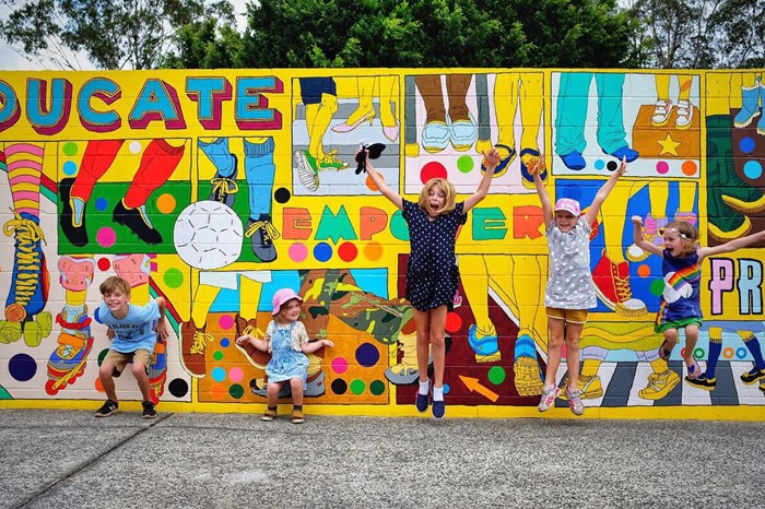 Conceptual art of protecting kids is EVERYONE’S business