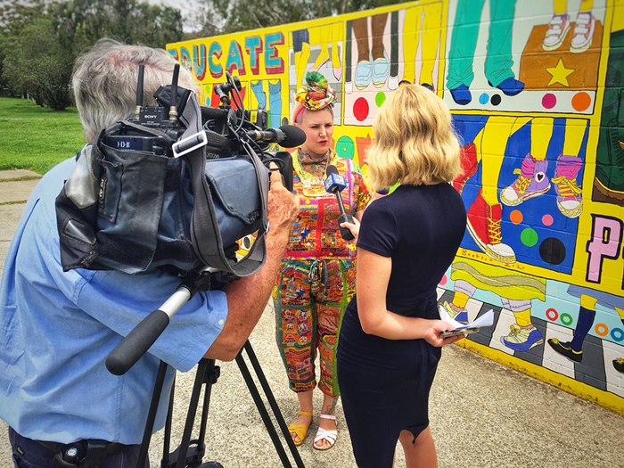 Illustration of Sarah Beetson interview