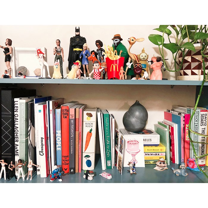 Photo of Juliette collecting all things nostalgic