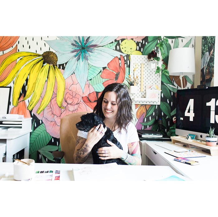Live event drawing illustration of Peggy Dean 