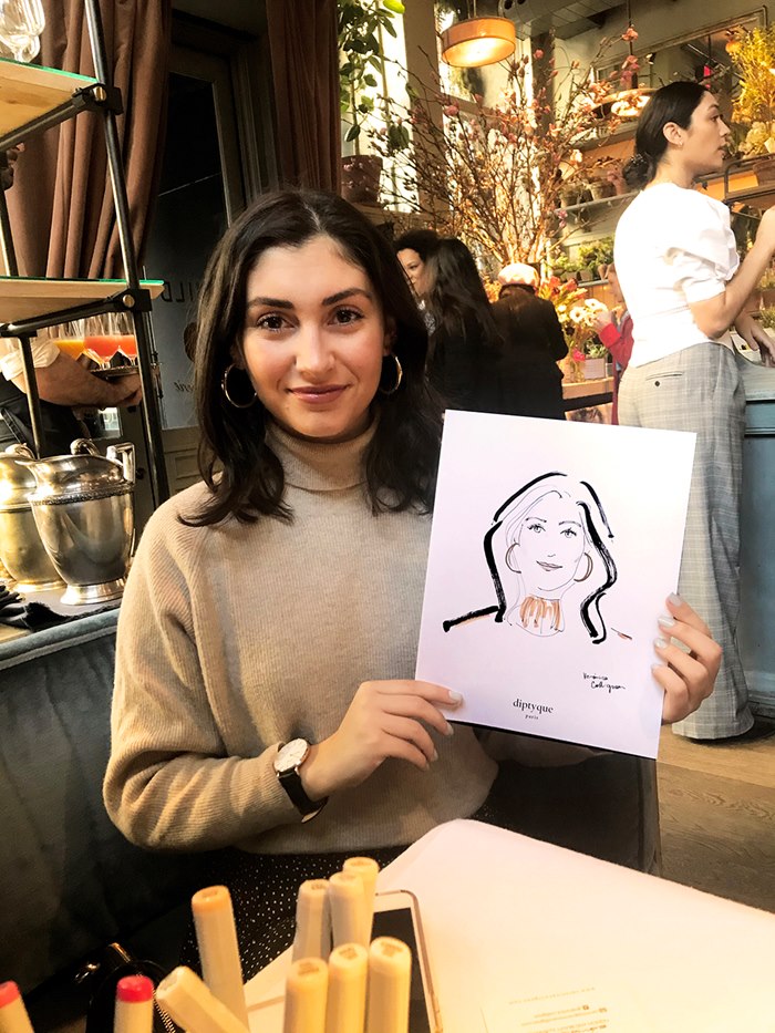Girl portrait artwork