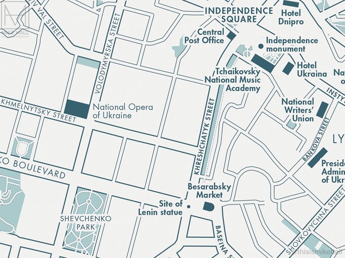 Map illustration by Mike Hall for Penguin Random House