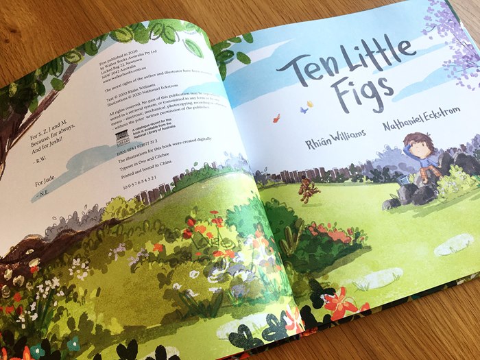 Ten Little Figs' for Walker Book illustration