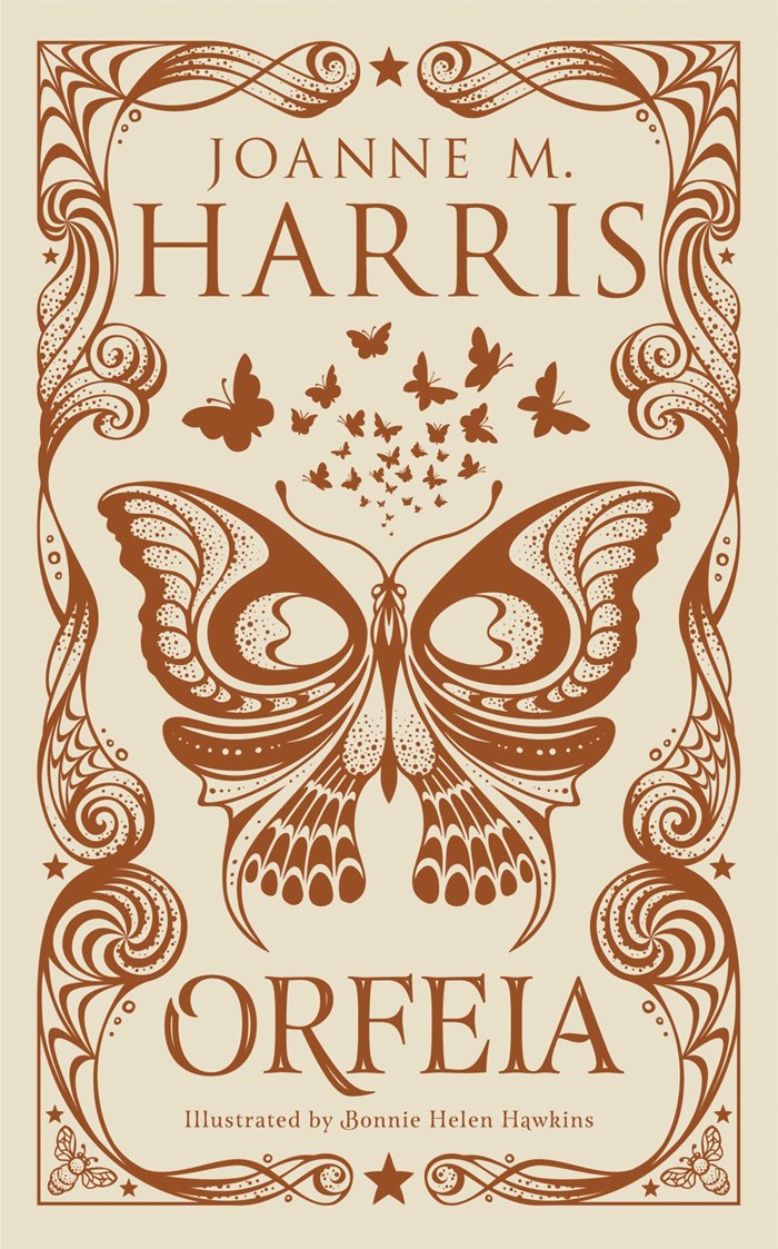 decorative book cover of Orfeia