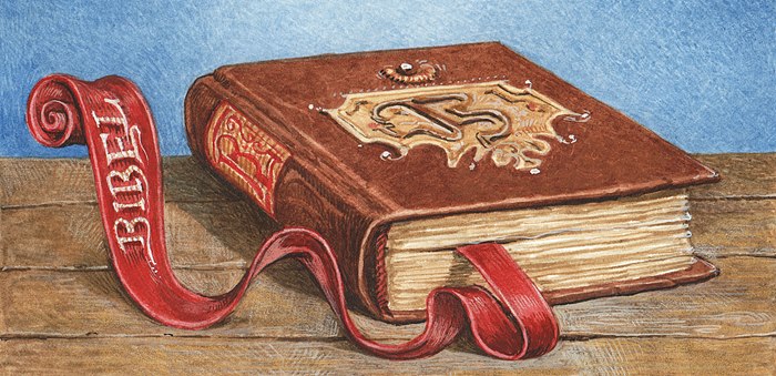 Historical book editorial illustration 