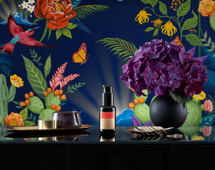 Decorative wallpaper illustration by Jyotirmayee Patra
