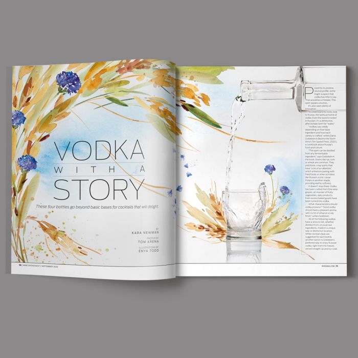Vodka with a Story.