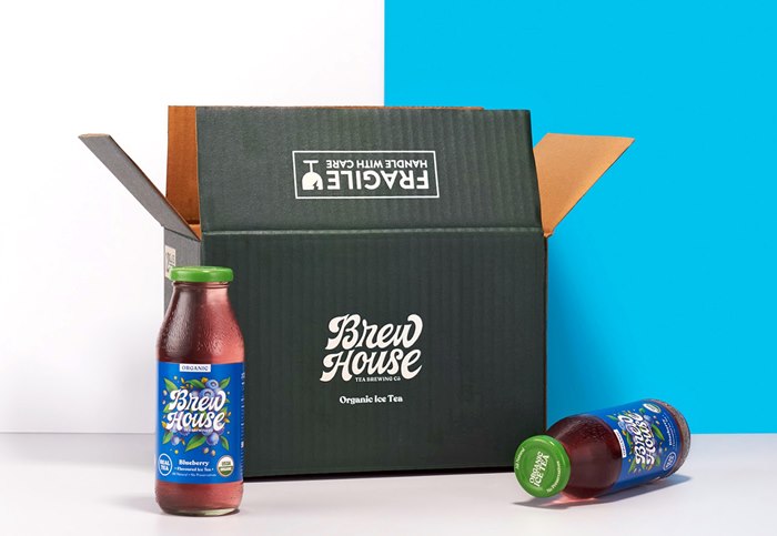 Brewhouse packaging illustration